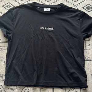 Gymshark Essential Be a Visionary Tee - Black